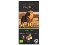 (image for) Cachet Organic Dark Chocolate with Almonds