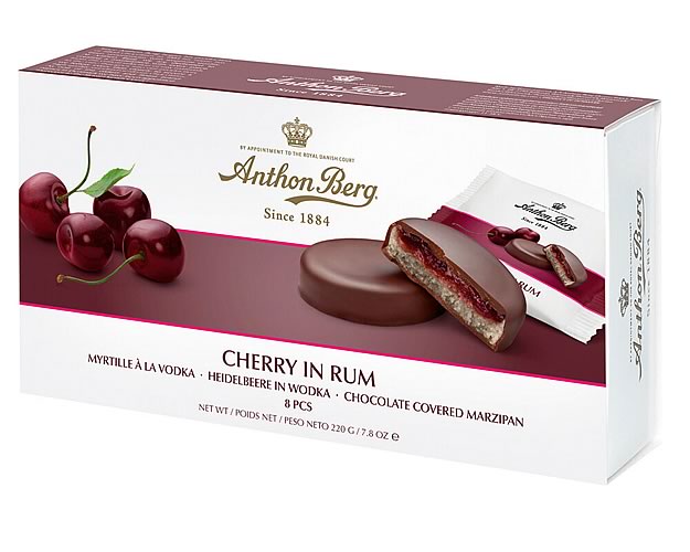 (image for) Anthon Berg Cherry in Rum 220g