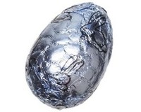 (image for) Praline Filled Egg (Dark Chocolate) Blue Foil