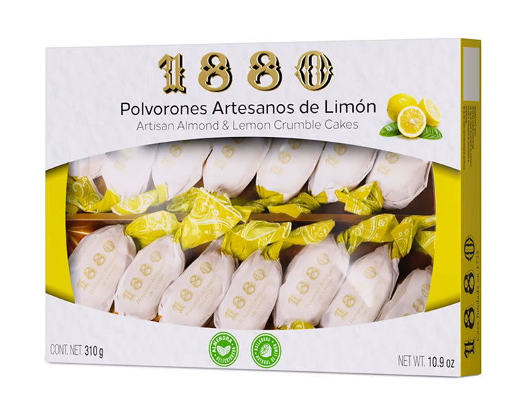 (image for) 1880 Lemon and Almond Polvorones 310g