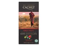 Cachet Organic Dark Chocolate with Forest Fruits
