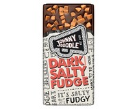 (image for) Johnny Doodle Dark Chocolate Salty Fudge Bar 150g