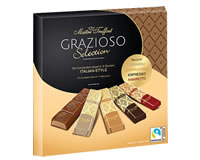 (image for) Grazioso Selection Italian Style Chocolate Bars 200g