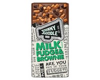 (image for) Johnny Doodle Milk Chocolate Fudge and Brownie Bar 150g