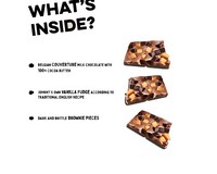 (image for) Johnny Doodle Milk Chocolate Fudge and Brownie Bar 150g