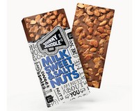 (image for) Johnny Doodle Milk Chocolate Sweet and Salty Nuts Bar 150g