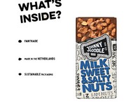 (image for) Johnny Doodle Milk Chocolate Sweet and Salty Nuts Bar 150g