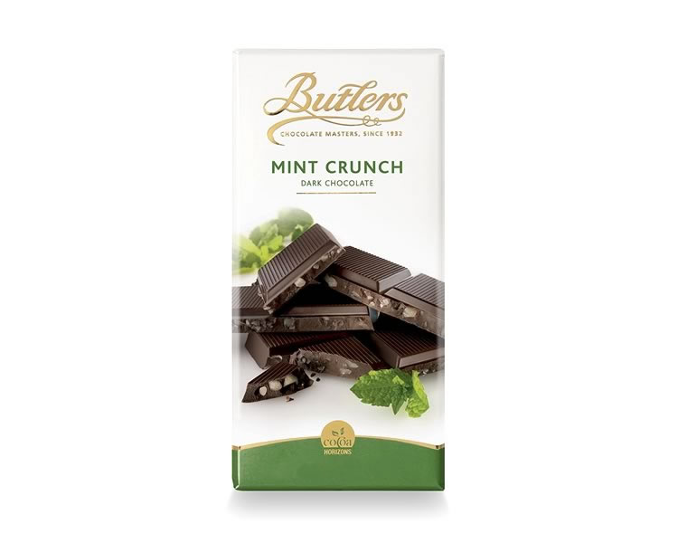 (image for) Butlers Dark Chocolate Mint Crunch Bar 90g