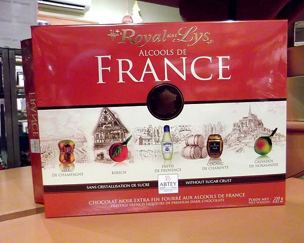 (image for) Abtey Royal des Lys Chocolate Liqueur Selection (France) 250g