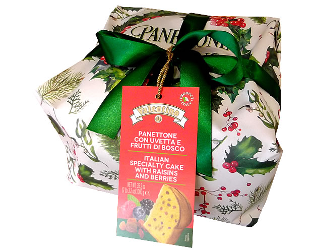 (image for) Panettone with Raisins and Forest Fruits 1kg