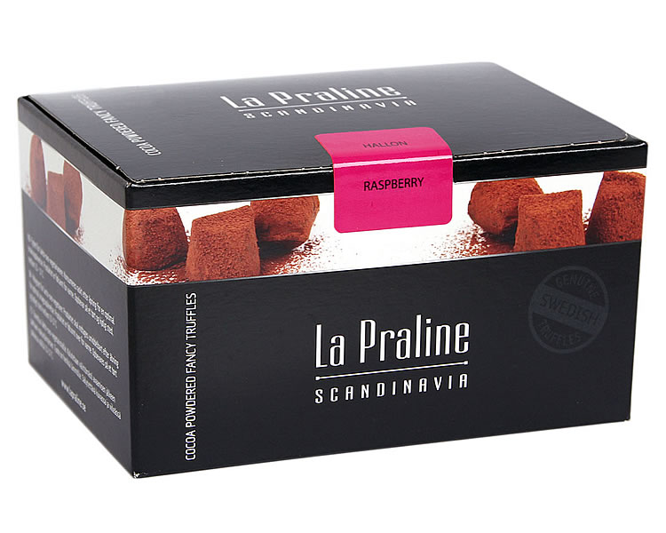 (image for) La Praline Cocoa Dusted Truffles (Raspberry Flavour) 200g