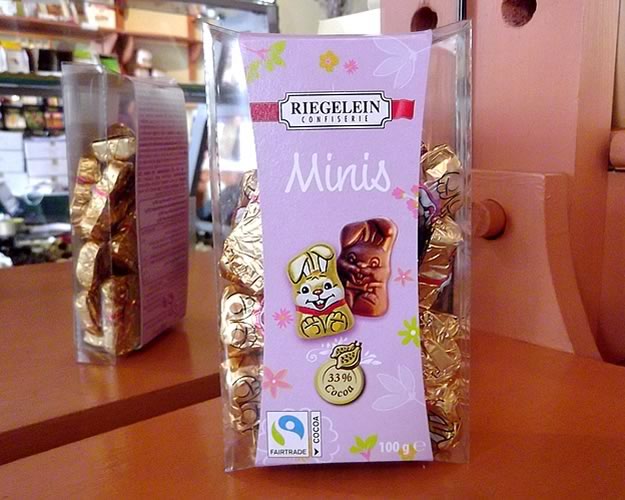 (image for) Riegelein Minis (Milk Chocolate Foiled Bunnies)
