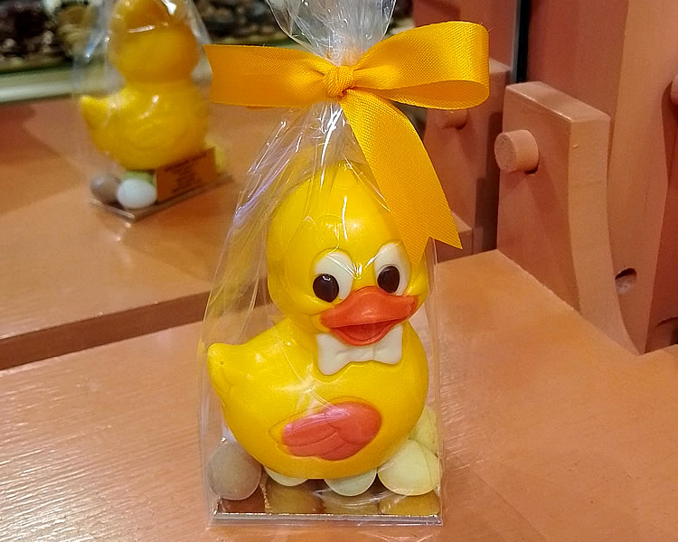 (image for) Swimming Duck (White Chocolate) Yellow 50g