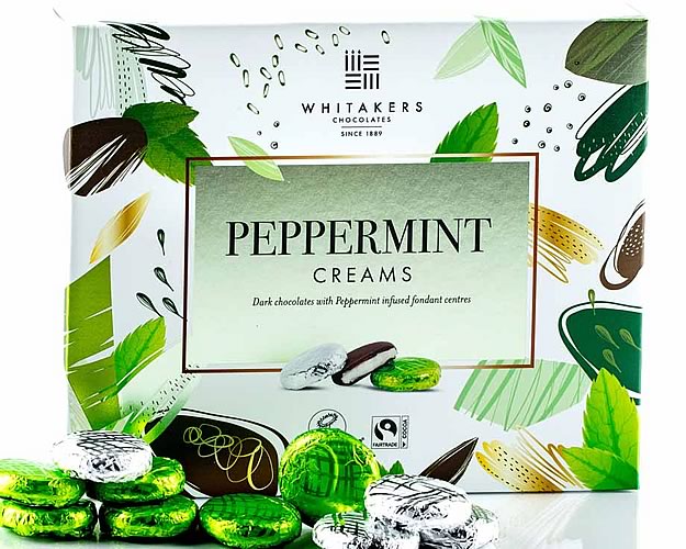 Whitakers Dark Chocolate Peppermint Creams 200g