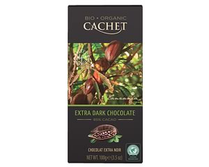 Cachet Organic Dark Chocolate with 85% cacao
