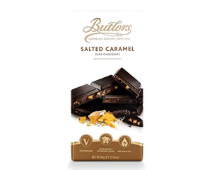 (image for) Butlers Dark Chocolate Salted Caramel Bar 90g