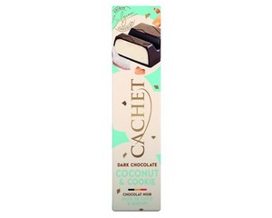 Cachet Coconut & Cookie Dark Chocolate Bar 45g - £1.00 : Sweet