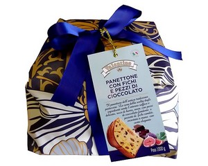 (image for) Panettone with Figs and Dark Chocolate 1kg