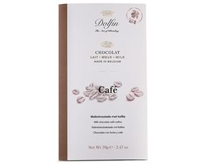 (image for) Dolfin Milk chocolate with Coffee (70g)