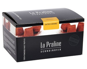 (image for) La Praline Cocoa Dusted Truffles (Salted Caramel Flavour) 200g