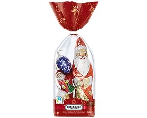 (image for) Riegelein Milk Chocolate Santa Figures and Jellies Bag 150g