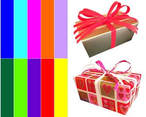 (image for) Ribbon Colours and Wraps