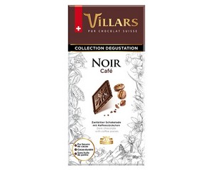 Villars Dark Chocolate Bar with Coffee 100g